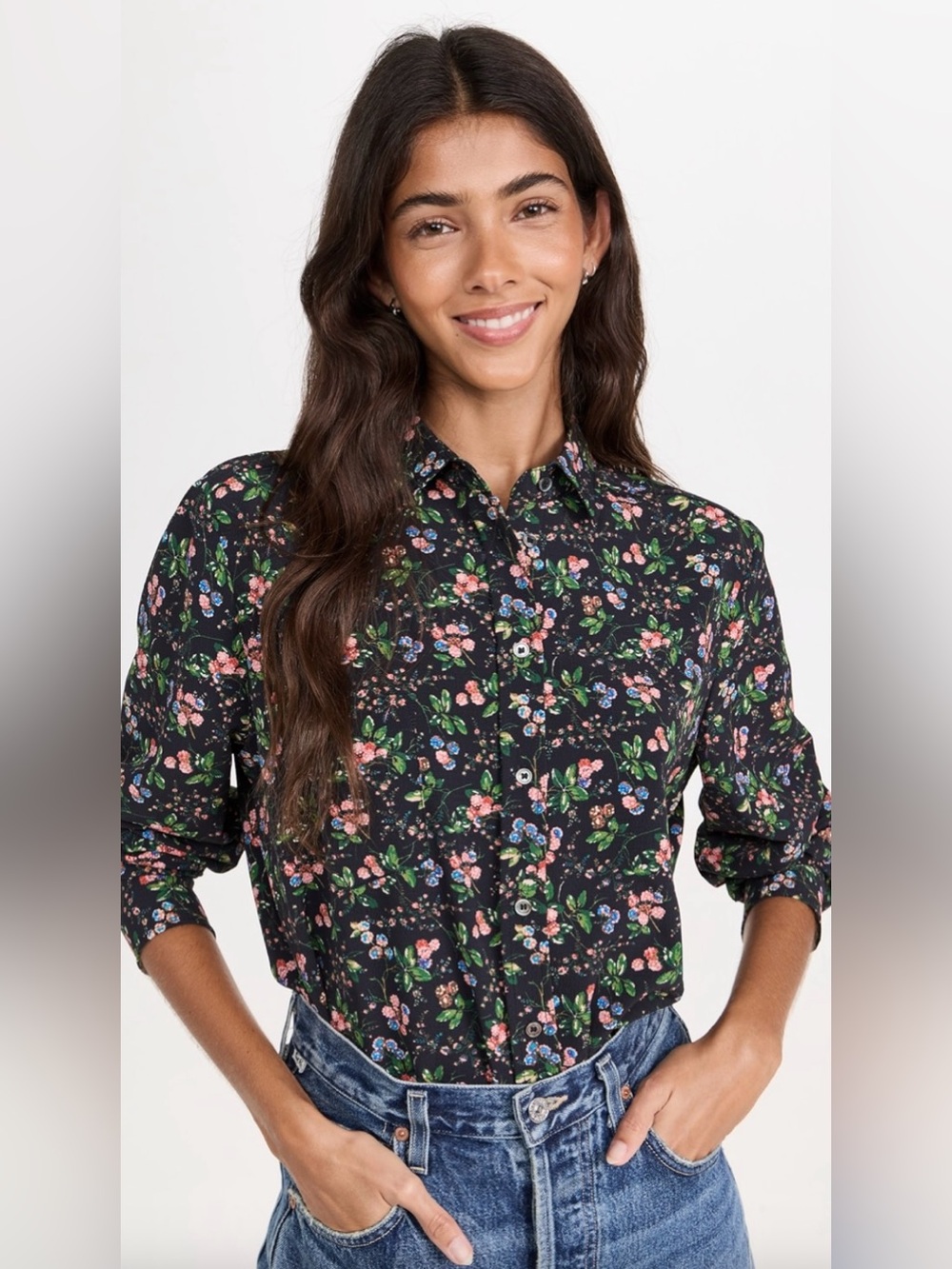 Hill House Home The Malone Top Berry Floral - Small